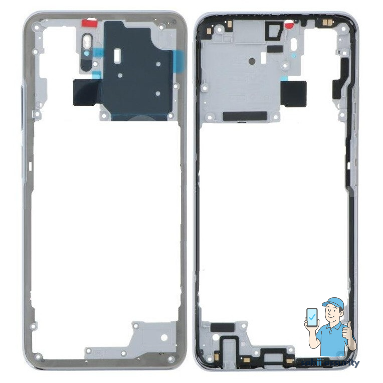 Middle Frame Ring Only for Xiaomi Redmi Note 10 White